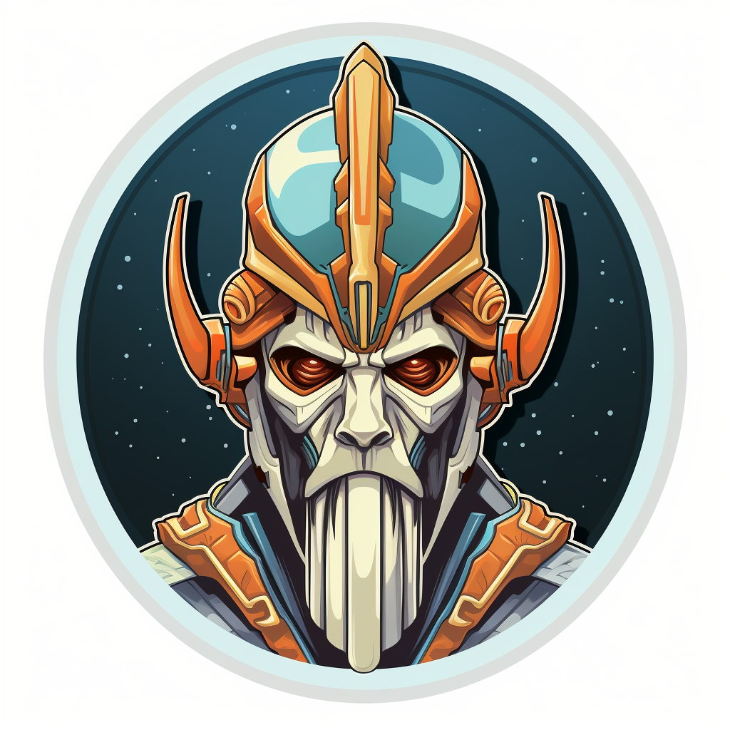 Galactic Overlord Sticker