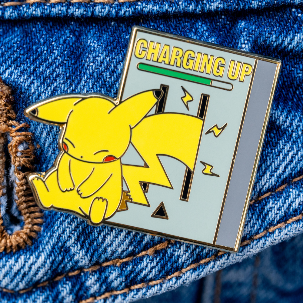 Charge me up! Enamel Pin