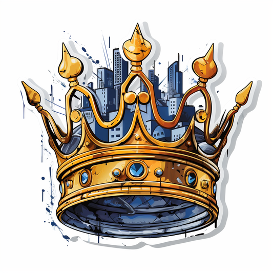 King of My City Sticker