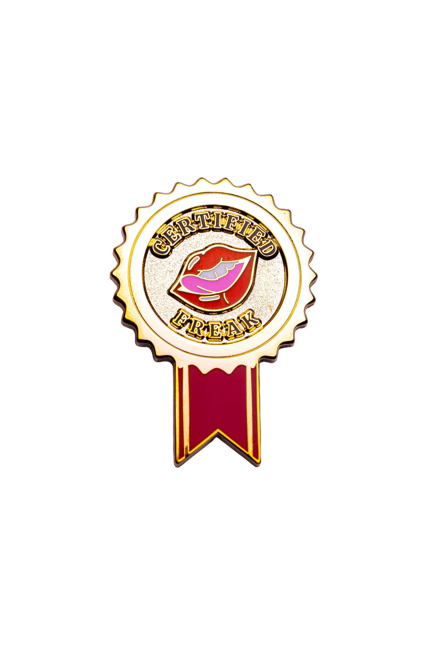 Certified Freak Enamel Pin