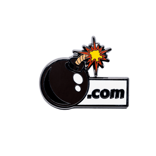 The Bomb.com Enamel Pin