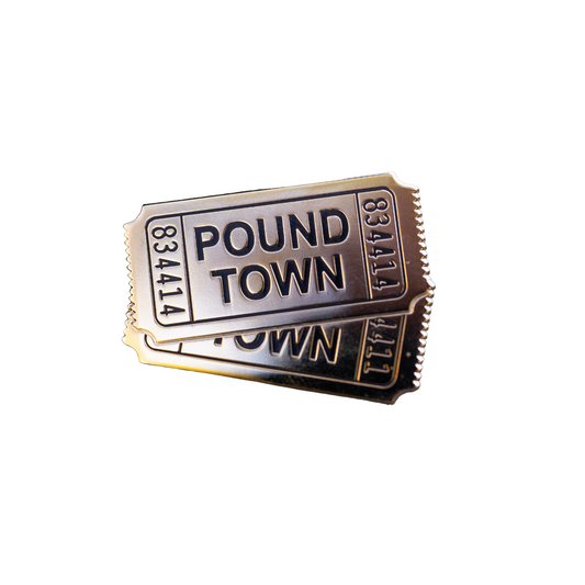 Golden Ticket Enamel Pin